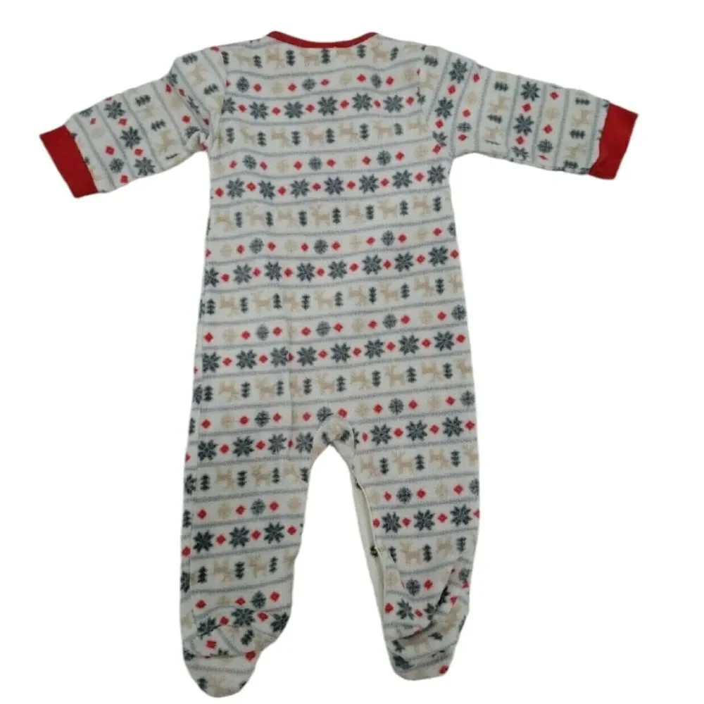 Fleece footed pajama